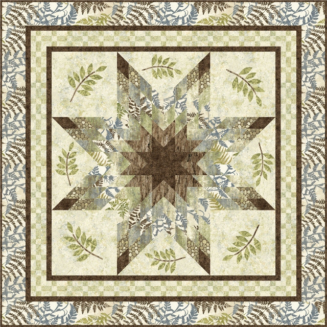 Plum Tree Quilts Woodland Star